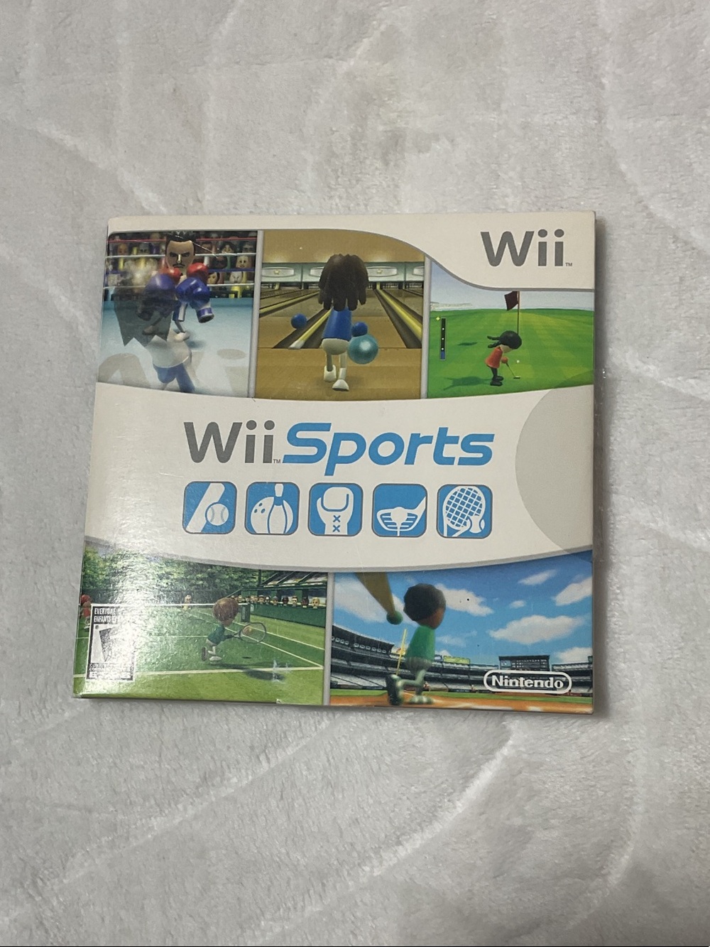 Nintendo Wii Sports (White, Blue)